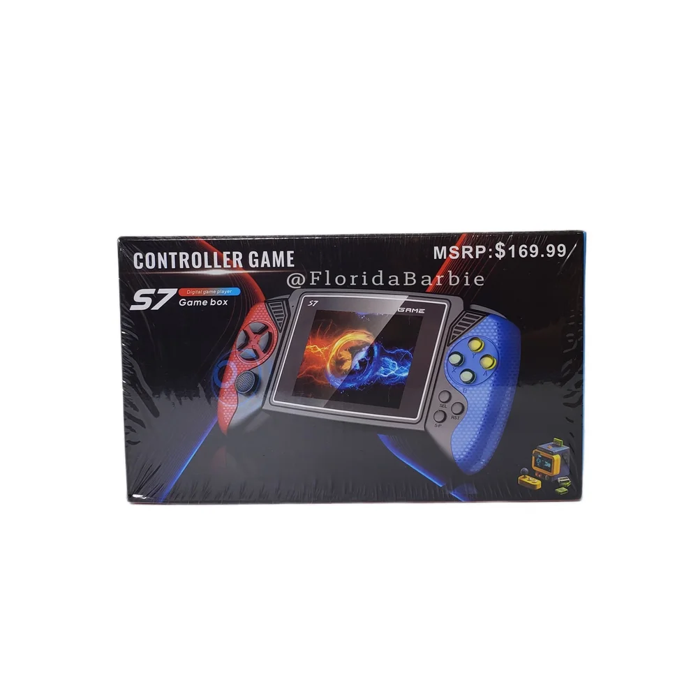 S7 Handheld Console Electronics Retro Classic Kids Adults Video Games System